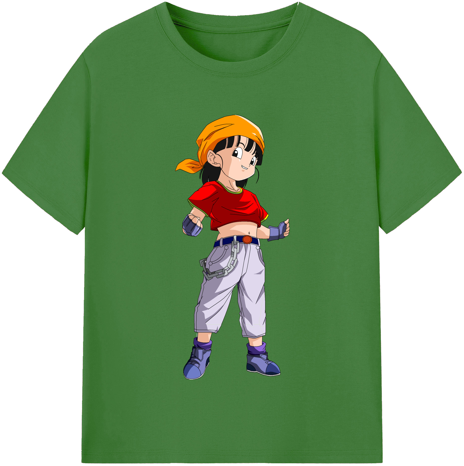 （画像用） ドラゴンボール パン DRAGON BALL Pan レディースカジュアルプリントTシャツ（綿100％）